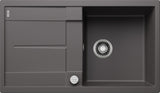 BLANCO METRA 5 S SILGRANIT mit Ablauffernbedienung reversibel felsgrau 518871