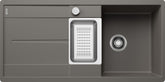BLANCO METRA 6 S-F SILGRANIT mit Ablauffernbedienung mit Zubehör reversibel vulkangrau 527301