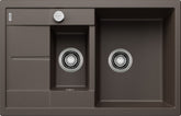 BLANCO METRA 6 S Compact SILGRANIT mit Ablauffernbedienung reversibel café 515044