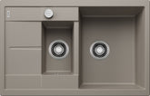 BLANCO METRA 6 S Compact SILGRANIT mit Ablauffernbedienung reversibel tartufo 517353