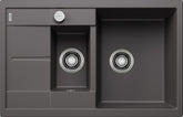 BLANCO METRA 6 S Compact SILGRANIT mit Ablauffernbedienung reversibel felsgrau 518876