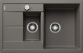 BLANCO METRA 6 S Compact SILGRANIT mit Ablauffernbedienung reversibel vulkangrau 527297