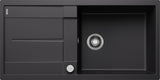 BLANCO METRA XL 6 S SILGRANIT mit Ablauffernbedienung reversibel schwarz 525931