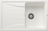 BLANCO SONA 45 S SILGRANIT ohne Ablauffernbedienung reversibel weiß 519665