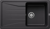 BLANCO SONA 5 S SILGRANIT ohne Ablauffernbedienung reversibel schwarz 525972