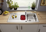 BLANCO TIPO II 6S Edelstahl Naturfinish 526622