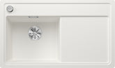 BLANCO ZENAR 45 S-F SILGRANIT mit Ablauffernbedienung ohne Zubehör Becken links weiß 523836