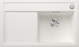 BLANCO ZENAR 45 S SILGRANIT mit Ablauffernbedienung ohne Zubehör Becken rechts weiß 523788