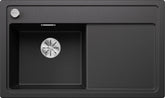 BLANCO ZENAR 45 S SILGRANIT mit Ablauffernbedienung ohne Zubehör Becken links anthrazit 523850