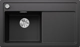 BLANCO ZENAR 45 S SILGRANIT mit Ablauffernbedienung ohne Zubehör Becken links anthrazit 523850