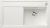 BLANCO ZENAR 5 S SILGRANIT mit Ablauffernbedienung ohne Zubehör Becken rechts weiß 523938