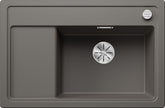 BLANCO ZENAR XL 6 S Compact SILGRANIT mit Ablauffernbedienung ohne Zubehör Becken rechts vulkangrau 527368