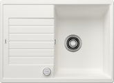 BLANCO ZIA 45 S Compact SILGRANIT mit Ablauffernbedienung reversibel weiß 524715