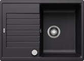 BLANCO ZIA 45 S Compact SILGRANIT mit Ablauffernbedienung reversibel schwarz 526008