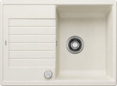 BLANCO ZIA 45 S Compact SILGRANIT mit Ablauffernbedienung reversibel softweiß 527196