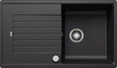 BLANCO ZIA 5 S SILGRANIT mit Ablauffernbedienung reversibel schwarz 526015