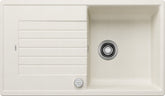 BLANCO ZIA 5 S SILGRANIT mit Ablauffernbedienung reversibel softweiß 527203