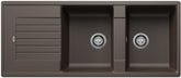 BLANCO ZIA 8 S SILGRANIT ohne Ablauffernbedienung café 515602