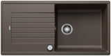 BLANCO ZIA XL 6 S SILGRANIT mit Ablauffernbedienung reversibel café 517567