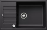 BLANCO ZIA XL 6 S Compact SILGRANIT mit Ablauffernbedienung reversibel schwarz 526018