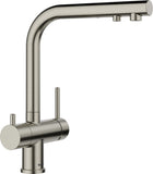 BLANCO FONTAS II metallische Oberfläche Hochdruck satin platinum 527714