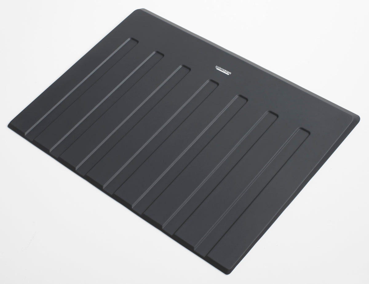 SYSTEMCERAM Einbauspüle Abtropfmatte Silikon 308 x 408 mm   849