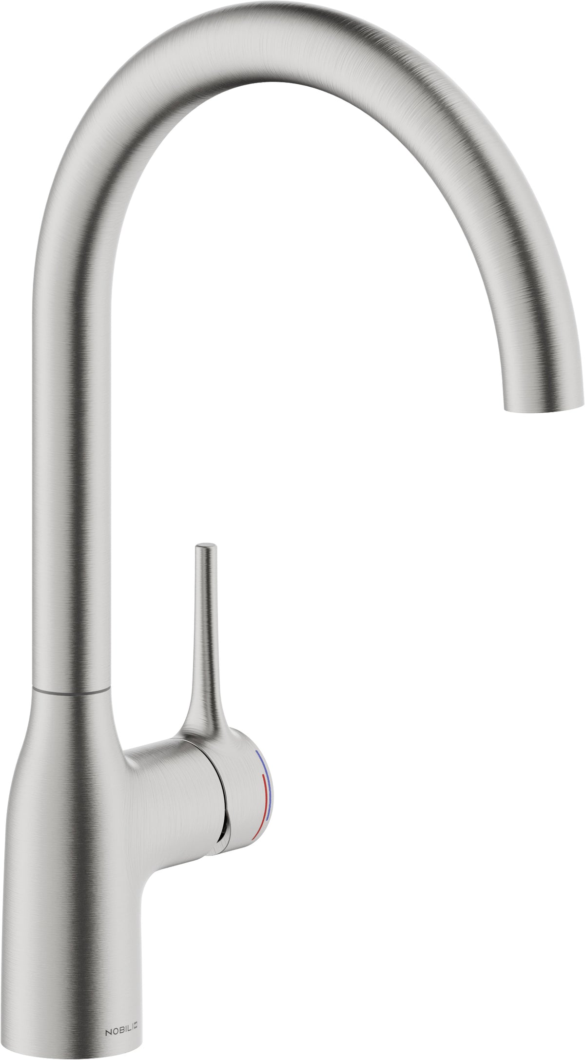 SYSTEMCERAM Armatur Mania Soft Edelstahlfinish   10348