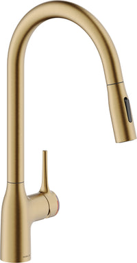 SYSTEMCERAM Armatur Mania Soft m. h. Ausl. Mattgold   10449