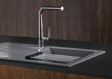 SYSTEMCERAM Armatur Tono Schwarz 360° drehbar   18736