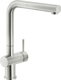 SYSTEMCERAM Armatur Sila heraus. Ausl. Edelstahlfinish   10302