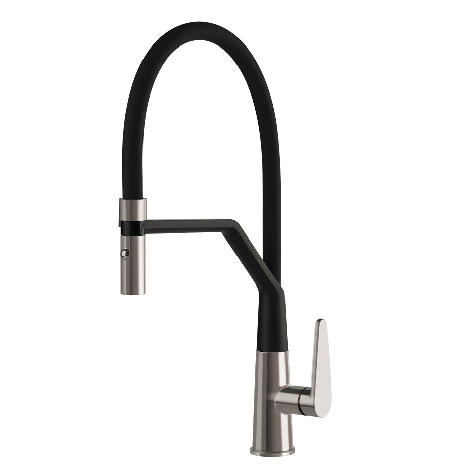 SYSTEMCERAM Armatur Tono Pro Edelstahl finish   10338