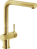 SYSTEMCERAM Armatur Sila heraus. Ausl. Mattgold   10402