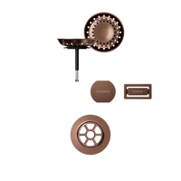 Copper brushed