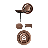 Copper brushed