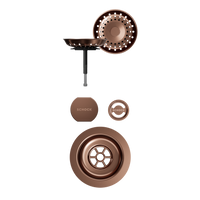 Copper brushed