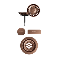 Copper brushed