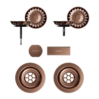 Copper brushed