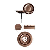 Copper brushed