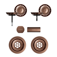 Copper brushed