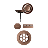 Copper brushed