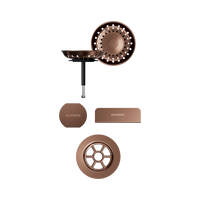 Copper brushed