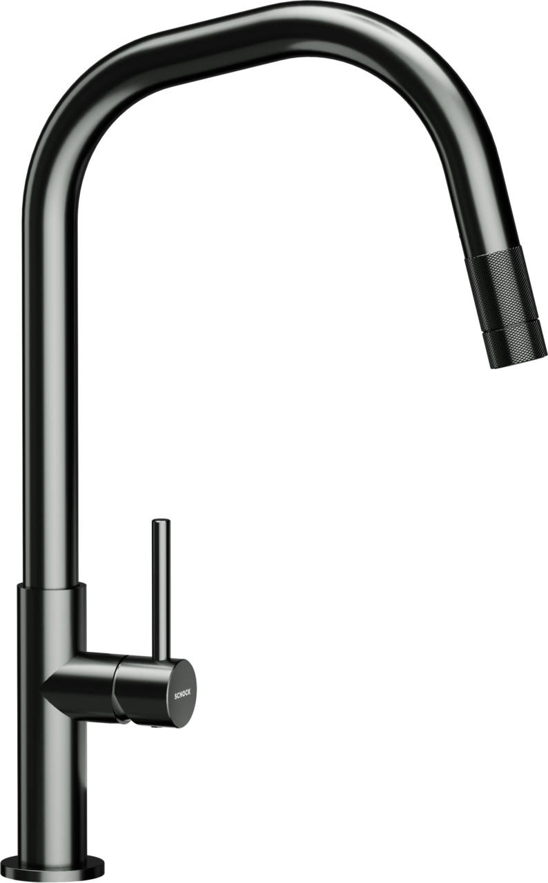 SCHOCK Einhbelmischer TALINOS Schlauchbrause  Gunmetal Brushed 545120GUB