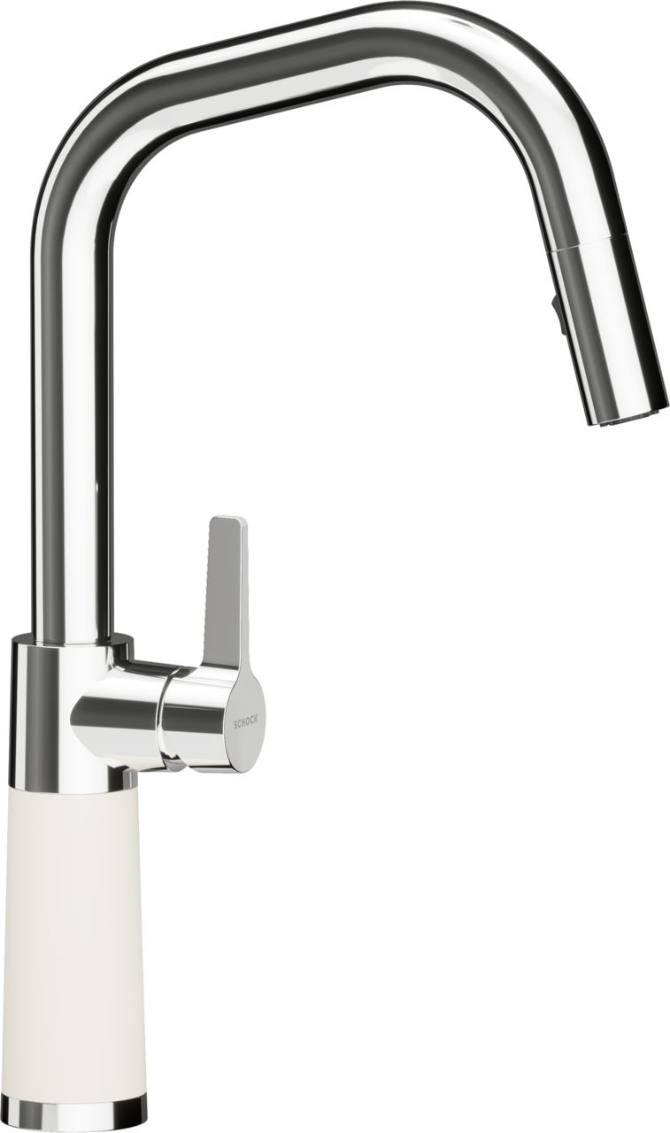 SCHOCK Einhebelmischer SC-530 Cristadur Schlauchbrause  Magnolia 556120MGL