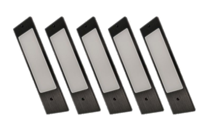Tebü LED Rechteckleuchten-SET 6034-5_S (2700 - 6500 K) 5er Set