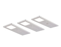 Tebü LED Rechteckleuchten-SET 6048-3 (4000 K) 3er Set