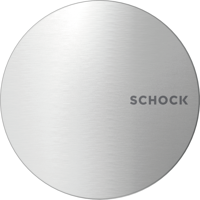 SCHOCK Wastecap mit Schock Logo passend für 3 1/2"  Siebkorb  628152