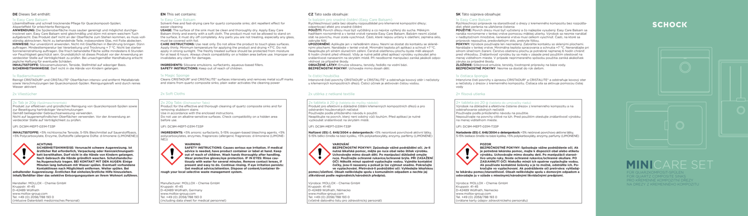 SCHOCK Basis-Reinigungsset   629093