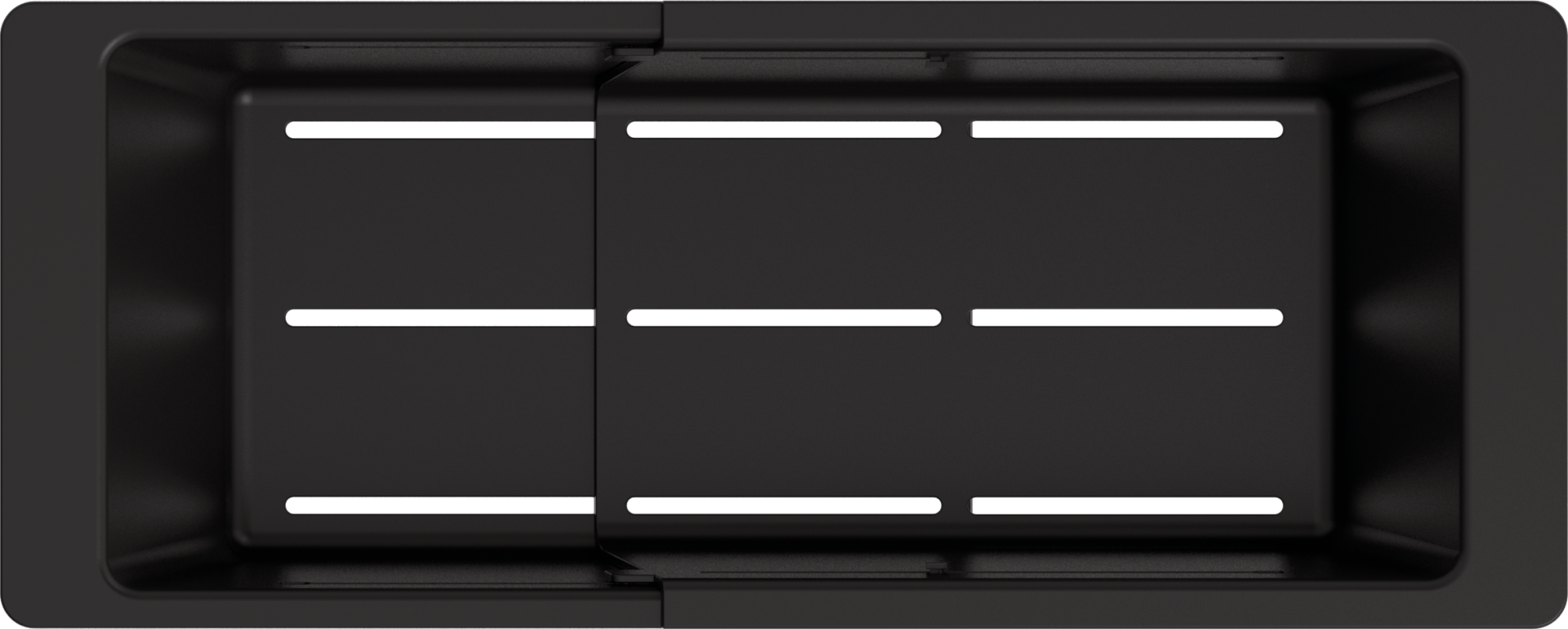 SCHOCK Flexible Resteschale aus Kunststoff in Schwarz  629739
