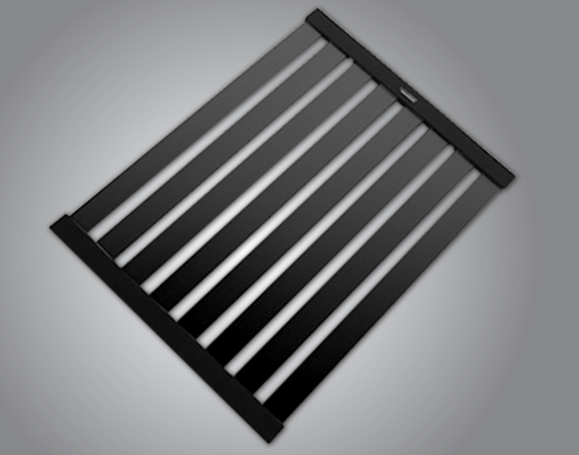 SYSTEMCERAM Einbauspüle Premium Faltmatte Schwarz 345 x 450 mm   843