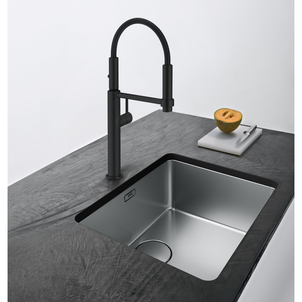 FRANKE Pescara 360° Semi-Pro Brause Black matt Seitenbedienung 115.0545.136